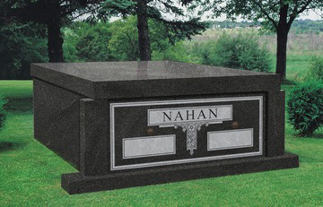 Example of a custom family cremation memorial